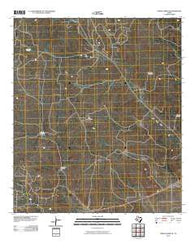 Owens Creek NE Texas Historical topographic map, 1:24000 scale, 7.5 X 7.5 Minute, Year 2010