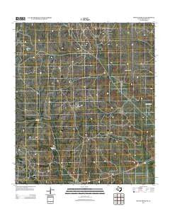 Owens Creek NE Texas Historical topographic map, 1:24000 scale, 7.5 X 7.5 Minute, Year 2012