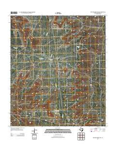 Owens Creek NW Texas Historical topographic map, 1:24000 scale, 7.5 X 7.5 Minute, Year 2012