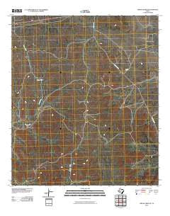 Owens Creek SE Texas Historical topographic map, 1:24000 scale, 7.5 X 7.5 Minute, Year 2010