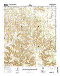 Owens Creek SE Texas Current topographic map, 1:24000 scale, 7.5 X 7.5 Minute, Year 2016