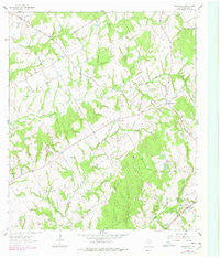Owensville Texas Historical topographic map, 1:24000 scale, 7.5 X 7.5 Minute, Year 1962