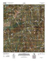 Owensville Texas Historical topographic map, 1:24000 scale, 7.5 X 7.5 Minute, Year 2010