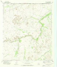 Owl Hills Texas Historical topographic map, 1:24000 scale, 7.5 X 7.5 Minute, Year 1973