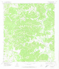 Owl Hollow Texas Historical topographic map, 1:24000 scale, 7.5 X 7.5 Minute, Year 1971