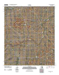 Owl Hills Texas Historical topographic map, 1:24000 scale, 7.5 X 7.5 Minute, Year 2011
