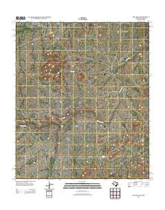 Owl Hills Texas Historical topographic map, 1:24000 scale, 7.5 X 7.5 Minute, Year 2012