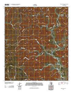 Owl Hollow Texas Historical topographic map, 1:24000 scale, 7.5 X 7.5 Minute, Year 2010