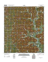 Owl Hollow Texas Historical topographic map, 1:24000 scale, 7.5 X 7.5 Minute, Year 2013