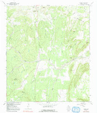 Oxford Texas Historical topographic map, 1:24000 scale, 7.5 X 7.5 Minute, Year 1967