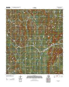 Oxford Texas Historical topographic map, 1:24000 scale, 7.5 X 7.5 Minute, Year 2012