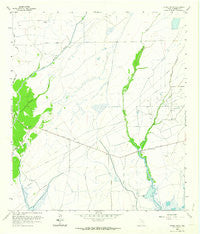 Oyster Bayou Texas Historical topographic map, 1:24000 scale, 7.5 X 7.5 Minute, Year 1961