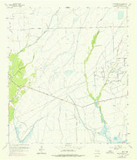 Oyster Bayou Texas Historical topographic map, 1:24000 scale, 7.5 X 7.5 Minute, Year 1961