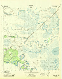 Oyster Creek Texas Historical topographic map, 1:31680 scale, 7.5 X 7.5 Minute, Year 1943