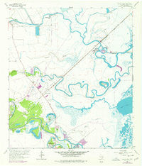 Oyster Creek Texas Historical topographic map, 1:24000 scale, 7.5 X 7.5 Minute, Year 1963