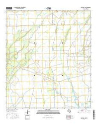 Oyster Bayou Texas Current topographic map, 1:24000 scale, 7.5 X 7.5 Minute, Year 2016