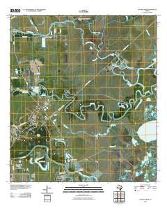 Oyster Creek Texas Historical topographic map, 1:24000 scale, 7.5 X 7.5 Minute, Year 2010