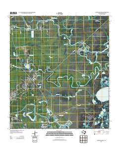 Oyster Creek Texas Historical topographic map, 1:24000 scale, 7.5 X 7.5 Minute, Year 2013