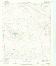 Ozark Lake Texas Historical topographic map, 1:24000 scale, 7.5 X 7.5 Minute, Year 1969