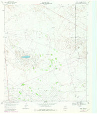 Ozark Lake Texas Historical topographic map, 1:24000 scale, 7.5 X 7.5 Minute, Year 1969