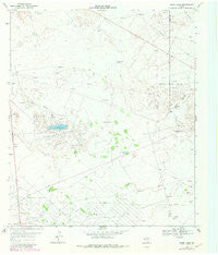 Ozark Lake Texas Historical topographic map, 1:24000 scale, 7.5 X 7.5 Minute, Year 1969