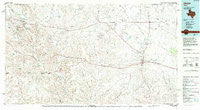Ozona Texas Historical topographic map, 1:100000 scale, 30 X 60 Minute, Year 1985