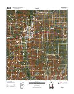 Ozona Texas Historical topographic map, 1:24000 scale, 7.5 X 7.5 Minute, Year 2012