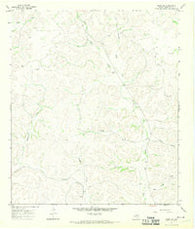 Ozona SE Texas Historical topographic map, 1:24000 scale, 7.5 X 7.5 Minute, Year 1967