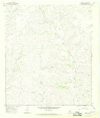 Ozona SE Texas Historical topographic map, 1:24000 scale, 7.5 X 7.5 Minute, Year 1967