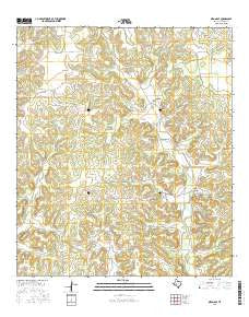Ozona SE Texas Current topographic map, 1:24000 scale, 7.5 X 7.5 Minute, Year 2016