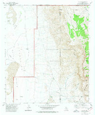 P X Flat Texas Historical topographic map, 1:24000 scale, 7.5 X 7.5 Minute, Year 1973