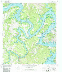 Pace Bend Texas Historical topographic map, 1:24000 scale, 7.5 X 7.5 Minute, Year 1986