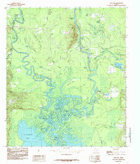 Pace Hill Texas Historical topographic map, 1:24000 scale, 7.5 X 7.5 Minute, Year 1984