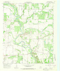 Padgett Texas Historical topographic map, 1:24000 scale, 7.5 X 7.5 Minute, Year 1964
