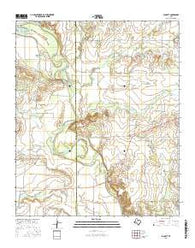 Padgett Texas Current topographic map, 1:24000 scale, 7.5 X 7.5 Minute, Year 2016
