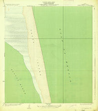Padre Island NO. 2 Texas Historical topographic map, 1:31680 scale, 7.5 X 7.5 Minute, Year 1935