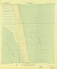 Padre Island NO. 2 Texas Historical topographic map, 1:31680 scale, 7.5 X 7.5 Minute, Year 1935