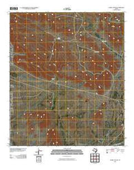 Padre Canyon Texas Historical topographic map, 1:24000 scale, 7.5 X 7.5 Minute, Year 2010