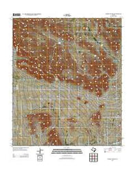 Padre Canyon Texas Historical topographic map, 1:24000 scale, 7.5 X 7.5 Minute, Year 2013