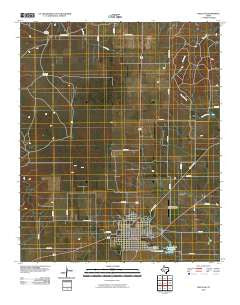 Paducah Texas Historical topographic map, 1:24000 scale, 7.5 X 7.5 Minute, Year 2010
