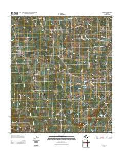 Paige Texas Historical topographic map, 1:24000 scale, 7.5 X 7.5 Minute, Year 2012