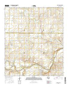Paint Rock Texas Current topographic map, 1:24000 scale, 7.5 X 7.5 Minute, Year 2016