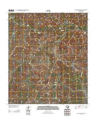 Paint Rock Spring Texas Historical topographic map, 1:24000 scale, 7.5 X 7.5 Minute, Year 2012