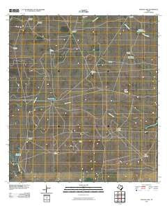 Paisano Lake Texas Historical topographic map, 1:24000 scale, 7.5 X 7.5 Minute, Year 2010