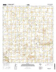 Paisano Lake Texas Current topographic map, 1:24000 scale, 7.5 X 7.5 Minute, Year 2016
