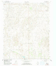 Pakan Texas Historical topographic map, 1:24000 scale, 7.5 X 7.5 Minute, Year 1962