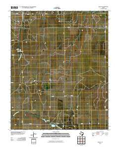 Pakan Texas Historical topographic map, 1:24000 scale, 7.5 X 7.5 Minute, Year 2010
