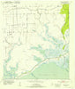Palacios NE Texas Historical topographic map, 1:24000 scale, 7.5 X 7.5 Minute, Year 1952