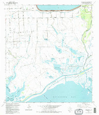 Palacios NE Texas Historical topographic map, 1:24000 scale, 7.5 X 7.5 Minute, Year 1995