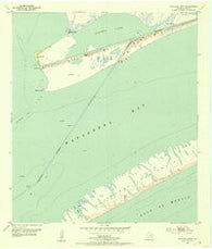 Palacios Point Texas Historical topographic map, 1:24000 scale, 7.5 X 7.5 Minute, Year 1952